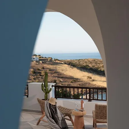 Evdokia-cozy Olive Yard With Aegean View Lägenhet *