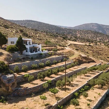 Evdokia-cozy Olive Yard With Aegean View Lägenhet *